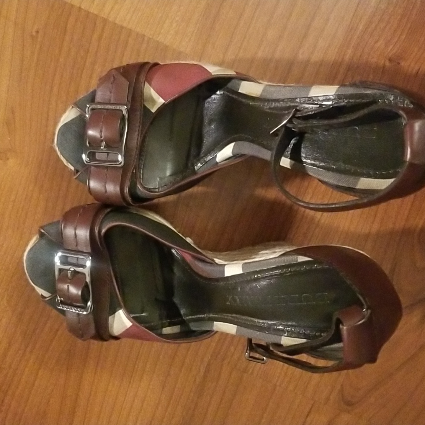 Burberry Wedge Heels